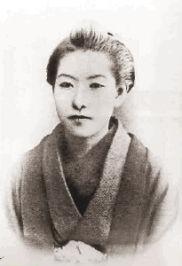 Higuchi Ichiyō, featured at Aozora